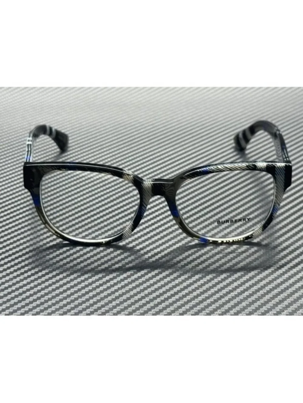 New Burberry Women Check Lichen Eyeglasses 53-17-140
